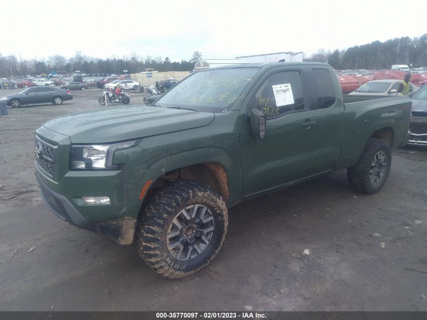 2022 NISSAN FRONTIER SV VIN: 1N6ED1CM6NN633575