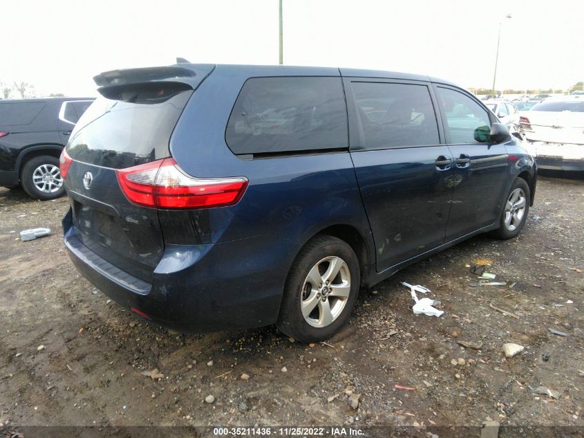 2020 TOYOTA SIENNA L VIN: 5TDZZ3DC6LS056903