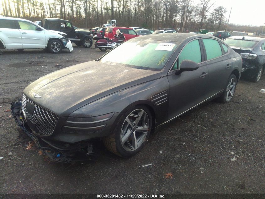 2023 GENESIS G80 2.5T VIN: KMTGA4SC4PU152734