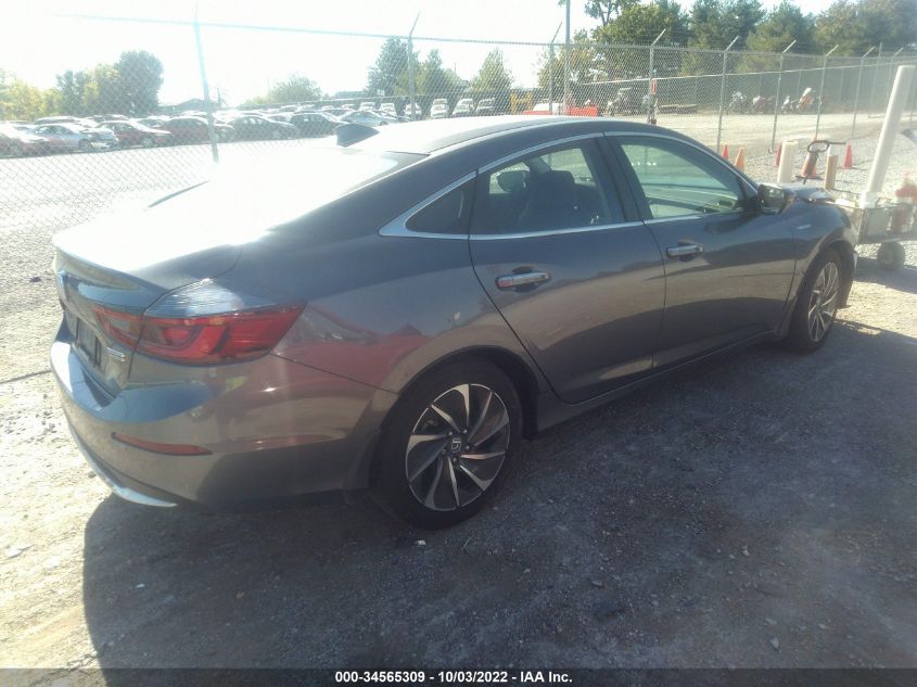 2021 HONDA INSIGHT TOURING VIN: 19XZE4F92ME000083