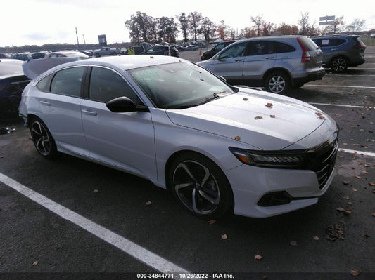 2022 HONDA ACCORD SEDAN SPORT VIN: 1HGCV1F38NA045972
