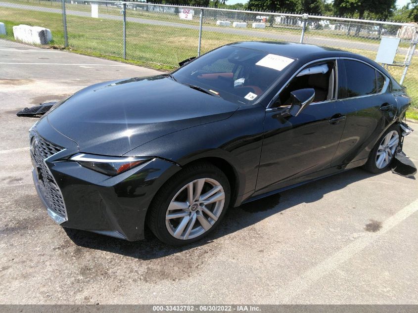 2021 LEXUS IS IS 300 VIN: JTHA81F22M5045010