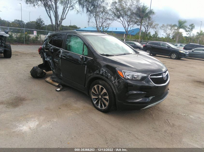 2021 BUICK ENCORE PREFERRED VIN: KL4CJESB7MB357119