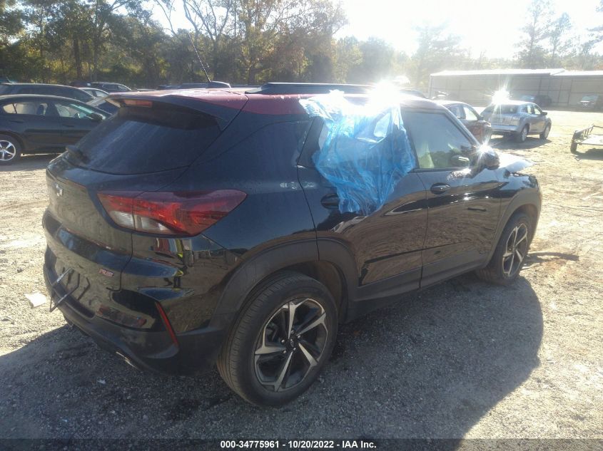 2021 CHEVROLET TRAILBLAZER RS VIN: KL79MTSL4MB034096