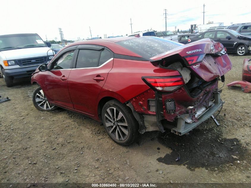 2020 NISSAN SENTRA SV VIN: 3N1AB8CV4LY235227