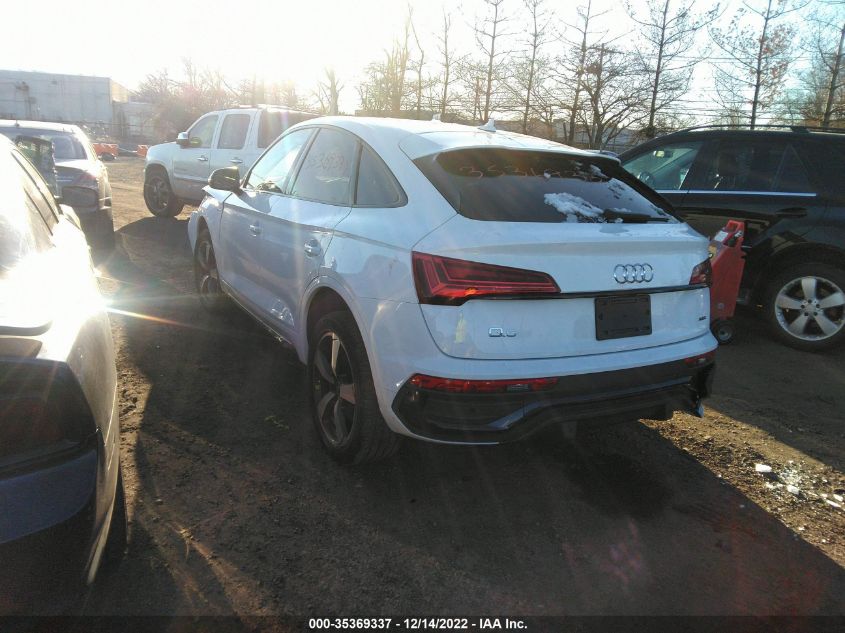 2023 AUDI Q5 SPORTBACK S LINE PREMIUM PLUS VIN: WA15AAFY0P2005438
