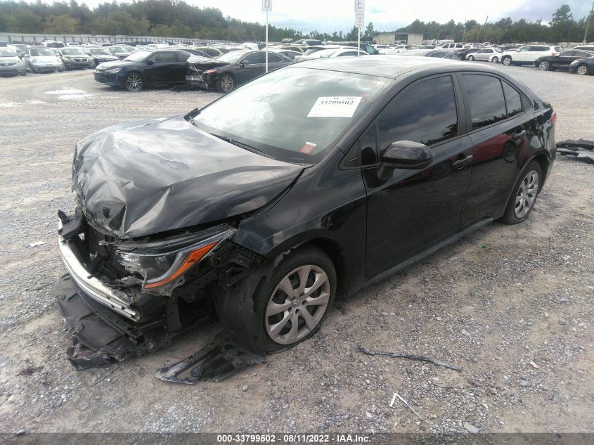 2020 TOYOTA COROLLA LE VIN: 5YFEPRAE9LP088542