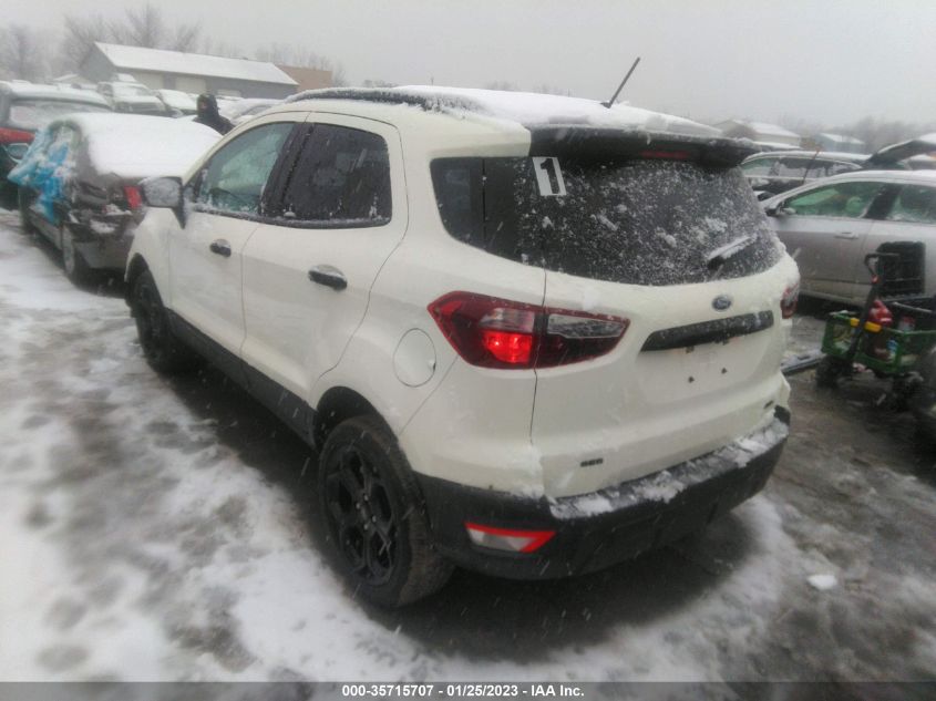 2021 FORD ECOSPORT SES VIN: MAJ6S3JL9MC451016