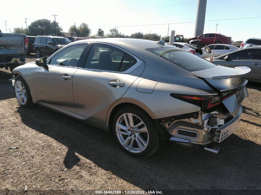2022 LEXUS IS IS 300 VIN: JTHCA1D21N5121947