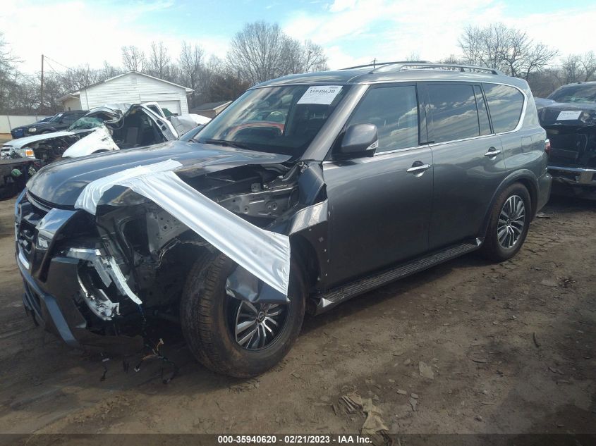 2022 NISSAN ARMADA SL VIN: JN8AY2BD4N9677455