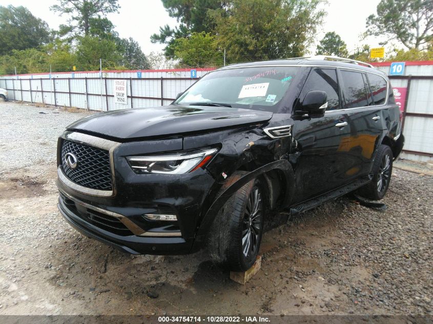 2021 INFINITI QX80 PREMIUM SELECT VIN: JN8AZ2AF0M9720851
