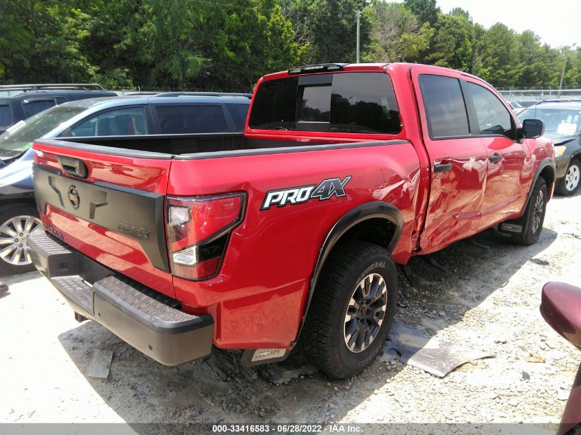 2021 NISSAN TITAN PRO-4X VIN: 1N6AA1EDXMN531294