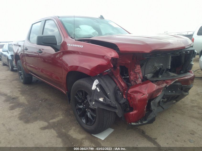 2022 CHEVROLET SILVERADO 1500 LTD CUSTOM VIN: 3GCPWBEK8NG146846