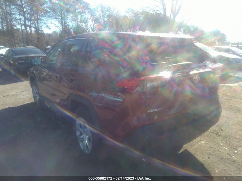 2022 TOYOTA RAV4 LE VIN: 2T3G1RFV7NW304240