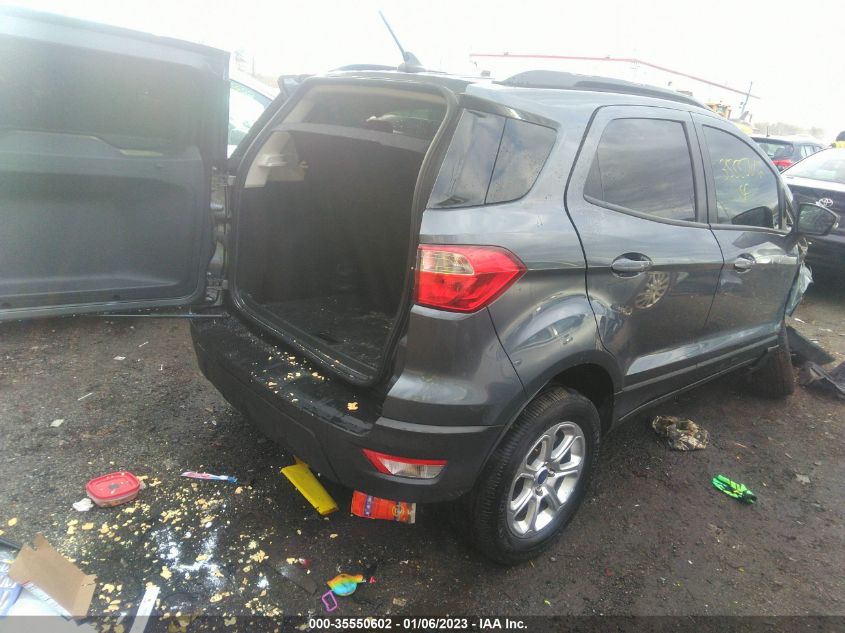 2021 FORD ECOSPORT SE VIN: MAJ6S3GL8MC402381
