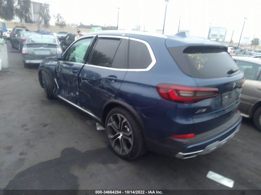2022 BMW X5 XDRIVE40I VIN: 5UXCR6C02N9K87182