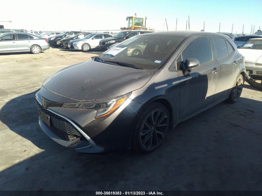 2022 TOYOTA COROLLA HATCHBACK XSE VIN: JTNA4MBE6N3189540