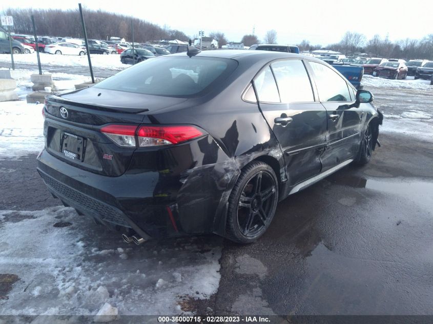 2022 TOYOTA COROLLA SE/SE NIGHTSHADE/APEX SE VIN: 5YFS4MCE6NP119843