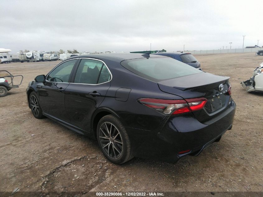 2021 TOYOTA CAMRY SE VIN: 4T1G11AK2MU482689