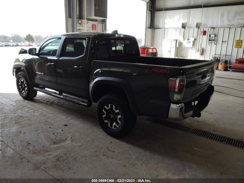 2022 TOYOTA TACOMA 4WD SR/SR5/TRD SPORT VIN: 3TMCZ5AN2NM518044
