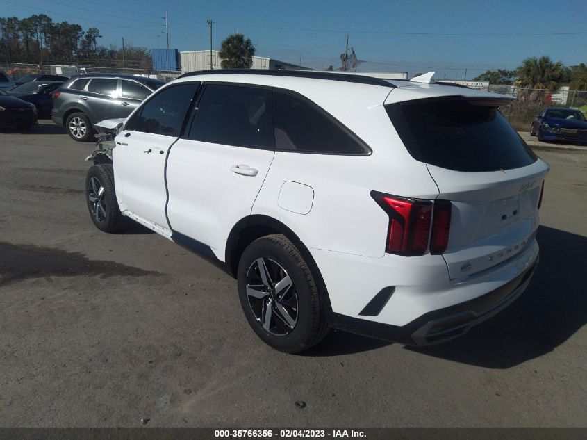 2022 KIA SORENTO S VIN: 5XYRL4LC8NG136471