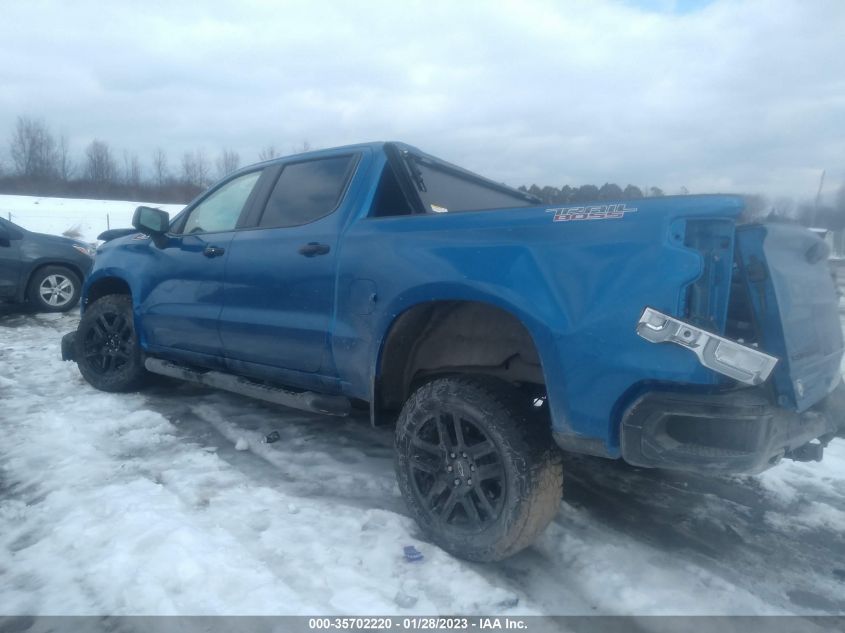 2022 CHEVROLET SILVERADO 1500 LT TRAIL BOSS VIN: 3GCUDFEL1NG631807