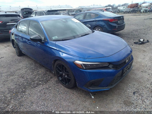 2022 HONDA CIVIC SEDAN SPORT VIN: 2HGFE2F5XNH560560