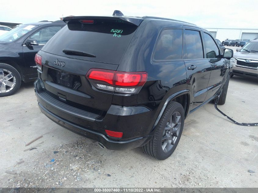 2021 JEEP GRAND CHEROKEE 80TH ANNIVERSARY VIN: 1C4RJEBG6MC783423