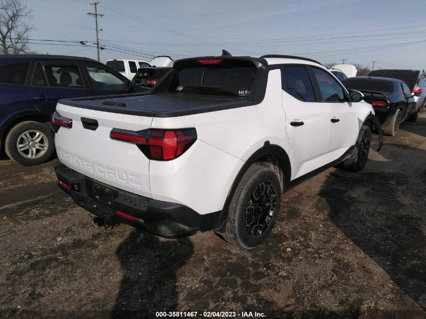 2022 HYUNDAI SANTA CRUZ SEL VIN: 5NTJC4AE5NH009334