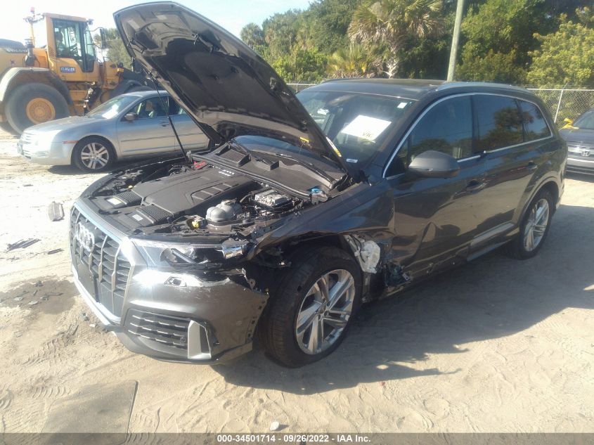 2021 AUDI Q7 PREMIUM VIN: WA1AJAF77MD000341