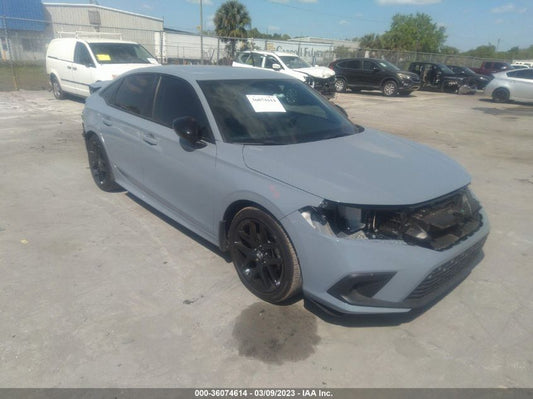 2022 HONDA CIVIC SEDAN SPORT VIN: 2HGFE2F5XNH551552
