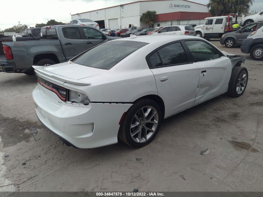 2021 DODGE CHARGER GT VIN: 2C3CDXHG3MH661314