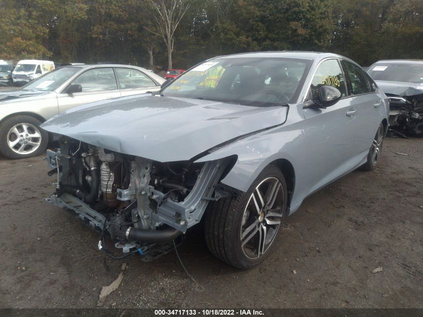 2021 HONDA ACCORD SEDAN SPORT VIN: 1HGCV1F32MA022265