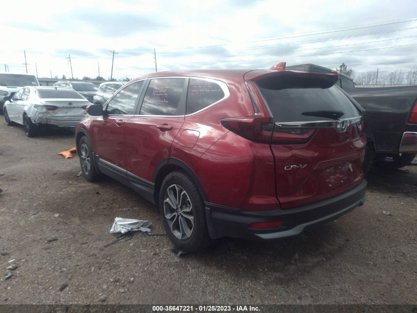 2022 HONDA CR-V EX VIN: 7FARW1H53NE017657