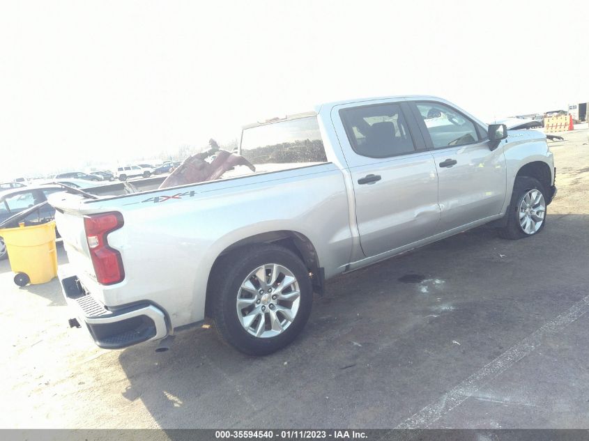 2022 CHEVROLET SILVERADO 1500 LTD CUSTOM VIN: 1GCPYBEK7NZ113816