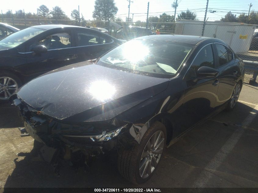 2022 MAZDA MAZDA3 SEDAN PREFERRED VIN: 3MZBPACL0NM309128