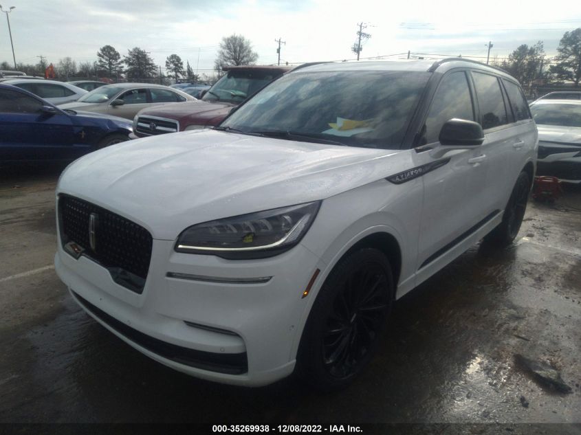 2022 LINCOLN AVIATOR RESERVE VIN: 5LM5J7XC8NGL18323