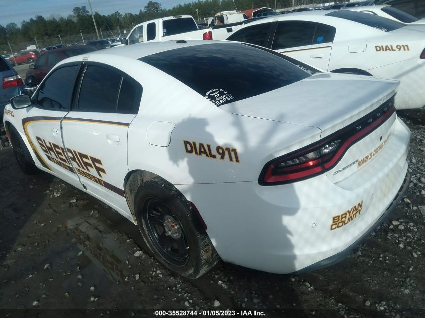 2021 DODGE CHARGER POLICE VIN: 2C3CDXAT6MH527629