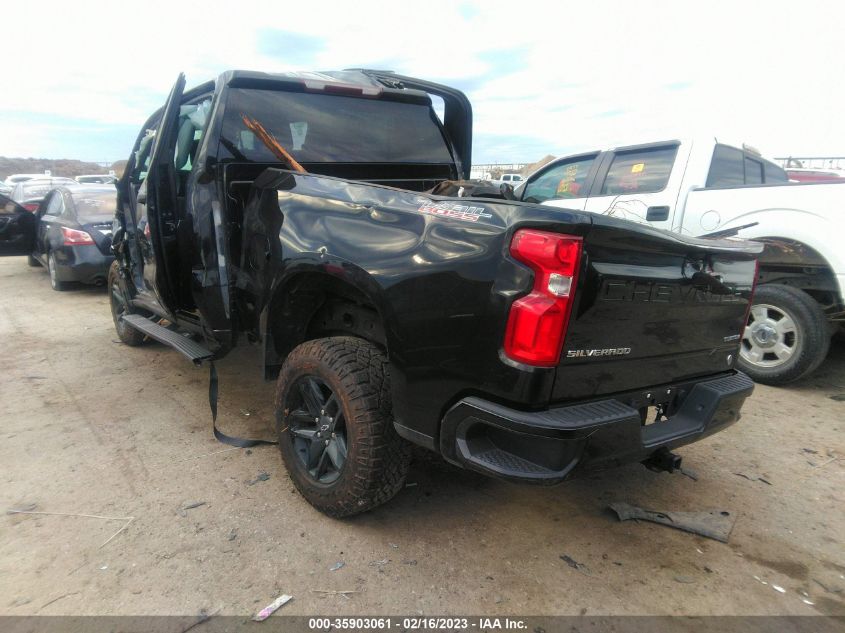 2022 CHEVROLET SILVERADO 1500 LTD CUSTOM TRAIL BOSS VIN: 1GCPYCEK5NZ126957