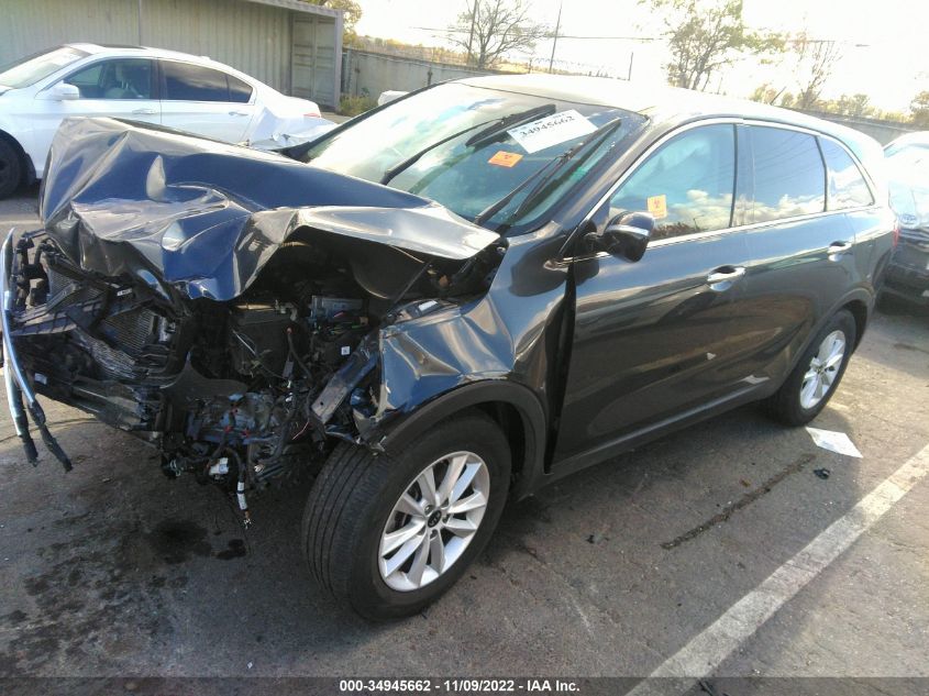 2020 KIA SORENTO LX V6 VIN: 5XYPG4A56LG633564