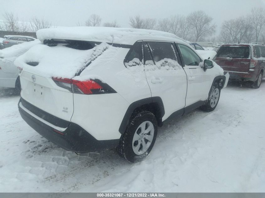 2020 TOYOTA RAV4 LE VIN: 2T3G1RFV0LC062146