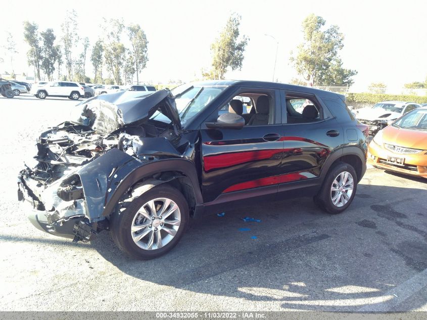 2021 CHEVROLET TRAILBLAZER LS VIN: KL79MNSL8MB177547