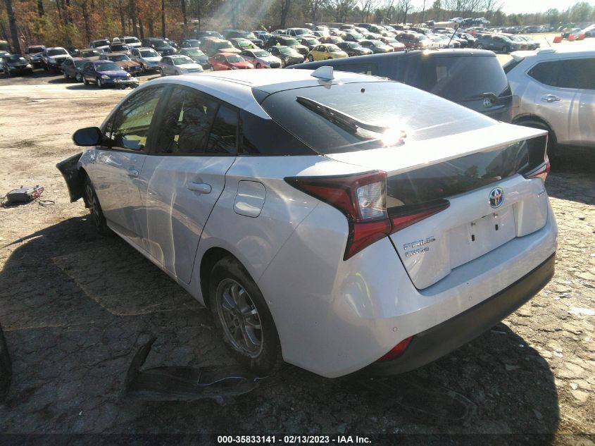 2022 TOYOTA PRIUS LE/XLE/NIGHTSHADE VIN: JTDL9MFU7N3035144