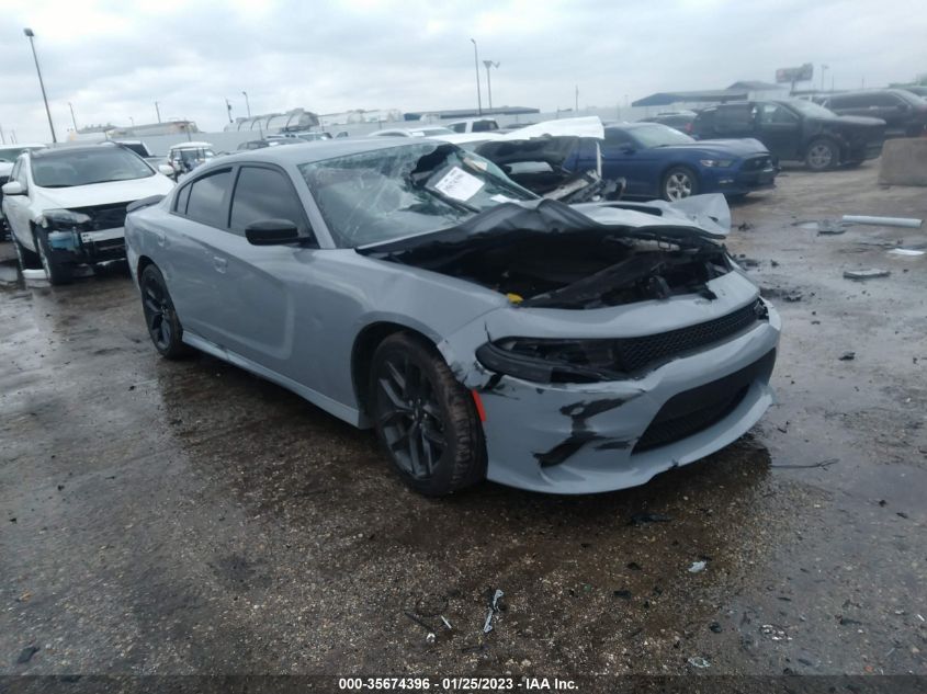 2022 DODGE CHARGER GT VIN: 2C3CDXHG2NH169875