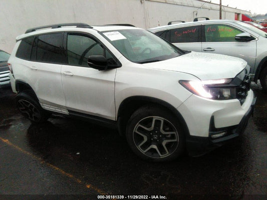 2022 HONDA PASSPORT ELITE VIN: 5FNYF8H09NB011687