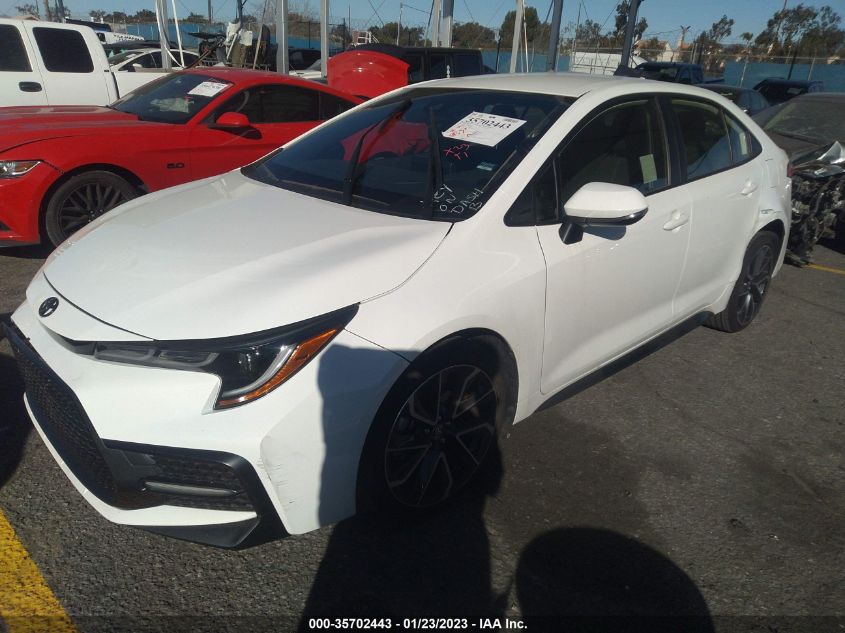 2022 TOYOTA COROLLA SE/SE NIGHTSHADE/APEX SE VIN: JTDS4MCE2N3502672