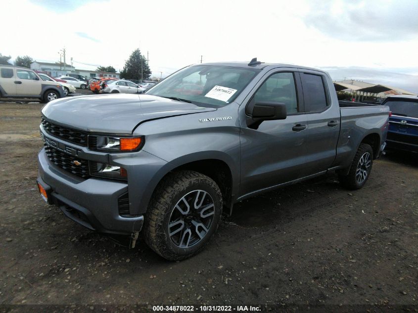 2022 CHEVROLET SILVERADO 1500 LTD CUSTOM VIN: 1GCRYBEK8NZ191272