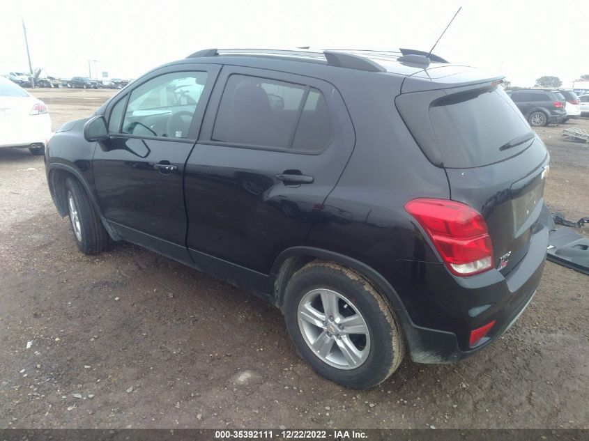 2022 CHEVROLET TRAX LT VIN: KL7CJLSM7NB546623