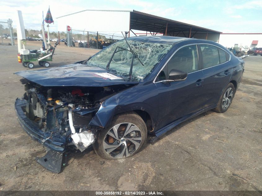2022 SUBARU LEGACY VIN: 4S3BWAB64N3027495