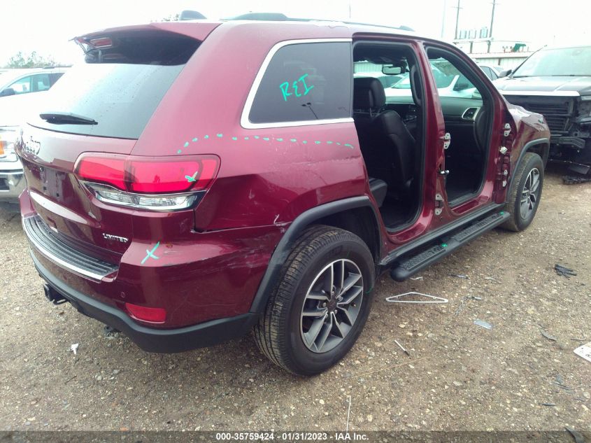 2021 JEEP GRAND CHEROKEE LIMITED VIN: 1C4RJFBG7MC717114
